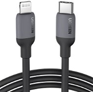 UGREEN USB-C to Lightning Silicone Cable 1m (Black) - Dátový kábel