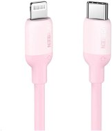 UGREEN USB-C to Lightning Silicone Cable 1m (Pink) - Dátový kábel