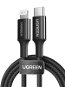 UGREEN USB-C to Lightning Cable 1m (Black) - Datový kabel