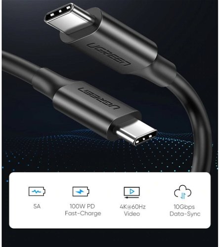UGREEN USB C to USB C Cable 60W