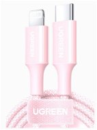 UGREEN USB-C to Lightning Cable 1m Pink - Adatkábel