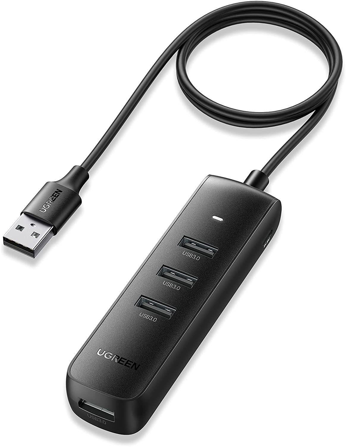 UGREENUSB3.04-PortHub1m(Black)