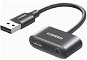 Redukcia UGREEN USB Audio Converter USB-A to USB-C with 3,5 mm Headphone Jack - Redukce