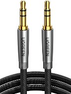 UGREEN 3.5mm Cable Male to Male Alu Case Braid 1m (Silver gray) - Audio-Kabel