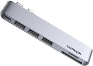UGREEN 6in2 USB-C Hub for MacBook Pro/Air - Port Replicator