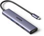 UGREEN 5-in-1 USB-C to HDMI/2*USB 2.0/USB 3.0/PD100W - Dokovací stanice