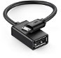 Átalakító Ugreen micro USB to USB 2.0 OTG Adapter 0,1m Cable Black - Redukce