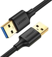 Ugreen USB 3.0 (M) to USB 3.0 (M) Cable Black 0.5m - Adatkábel
