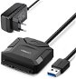 Ugreen USB 3.0 to 3.5'" / 2.5" SATA III SSD / HDD Adapter Cable Black - Redukce
