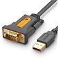 Ugreen USB 2.0 to RS-232 COM Port DB9 (M) Adapter Cable Black 1,5m - Átalakító