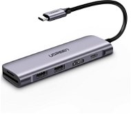 Ugreen USB-C To HDMI, 2 x USB-A 3.0, SD/TF+PD Converter - Port Replicator