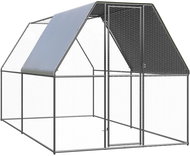 SHUMEE Venkovní klec pro kuřata 2 × 4 × 2 m pozinkovaná ocel - Ptačí klec