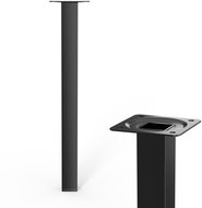 Walteco Nábytková noha 25*25*300mm, černá - Nohy ke stolu