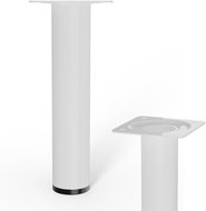 Walteco Nábytková noha O30x150mm, bílá - Nohy ke stolu