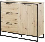 Chest of drawers BROOK 1D3S P1 - 1/2 - Chest of Drawers