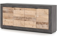 Chest of drawers Lunea 4D, Matera/Old Style Light, package 2/2 - Chest of Drawers