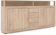 Chest of drawers Luna XXL, decor oak somona, 1/3 - Chest of Drawers