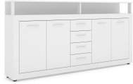 Chest of drawers Luna XXL, white, 1/3 - Chest of Drawers
