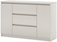 Chest of drawers Simple decor cashmere, matt 2D3S 120 - Chest of Drawers
