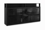 Chest of drawers Luna De Luxe XXL black/black glossy, black handles - package 3/3 - Chest of Drawers