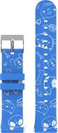 WowME universal Quick Release 20 mm Cute Blue - Remienok na hodinky