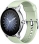 WowME Lotus Silver/Green - Smartwatch