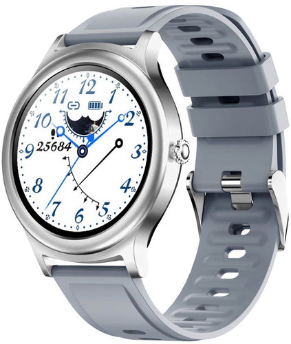 WowME Roundwatch Silver - Smart Watch - Main image