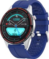 Smart hodinky WowME Roundswitch strieborno/modré - Chytré hodinky