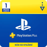 PlayStation Plus 1 měsíční členství - CZ Digital - Dobíjecí karta