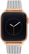Anne Klein Řemínek milánský tah pro Apple Watch 38mm / 40mm / 41mm stříbrný - Řemínek