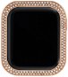 Anne Klein Luneta s krystaly pro Apple Watch 44 mm růžovo zlatá - Protective Watch Cover