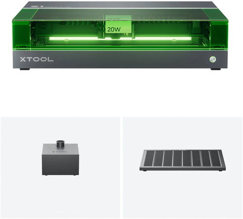 xTool S1, 20W Dark Basic - Engraving Machine - Main image