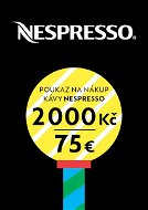 NESPRESSO Poukaz na kúpu kávy v hodnote 75 EUR - Poukaz