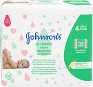 JOHNSON'S BABY Skin Protect 192 ks - Detské vlhčené obrúsky