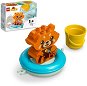 LEGO® DUPLO® 10964 Zábava vo vani: Plávajúca panda červená - LEGO stavebnica