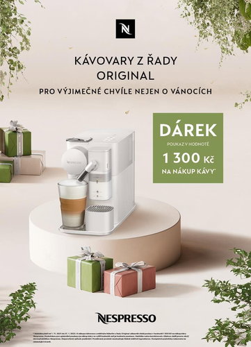 Voucher for Nespresso coffee worth 1 300 CZK - Voucher - Main image