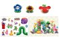 Super Mario Bros. Wonder - Pin Set, Stickers, Poster - Dárek