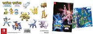 Pokémon Shining Pearl - matrica, poszter - Ajándék
