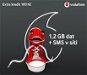 Vodafone datová karta - 1,2 GB dat - SIM karta
